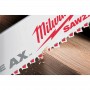 Полотно для шабельної пили AX FANG TIP MILWAUKEE, 230мм/ крок зуба 5,0мм, (5шт), (деревина з цвяхами