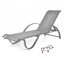 Шезлонг алюмінієвий HECHT SOFIA LOUNGER