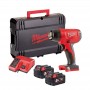 Термоповітродувка акумуляторна MILWAUKEE, M18 BHG-502C (+ заряд.пристрій, 2 акум.Х 5Аг, кейс)