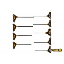 Набір ключів TORX Т-подібних VOREL Т10-T50 100-200 мм 9 шт