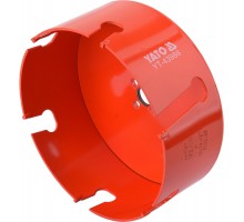 Свердло корончате по силікату, кераміці, плитах OSB YATO Ø127 x 60 мм, 5/8"- 18UNF