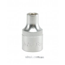 Головка торцева шестигранна YATO 1/2" М8 х 38 мм