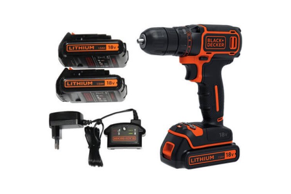 Дриль-шурупокрут акумуляторний BLACK+DECKER BDCDC18B