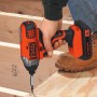 Шурупокрут ударний акумуляторний безщітковий BLACK+DECKER BDCIM18N