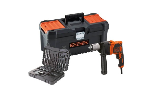 Дриль мережевий ударний BLACK+DECKER BEH850