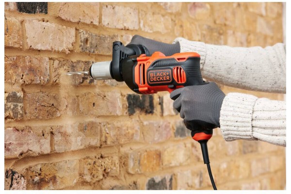 Дриль мережевий ударний BLACK+DECKER BEH850