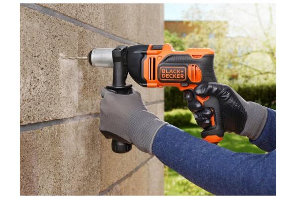 Дриль мережевий ударний BLACK+DECKER BEH850