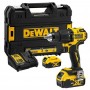 Дриль-шурупокрут акумуляторний безщітковий ударний DeWALT DCD709P2T