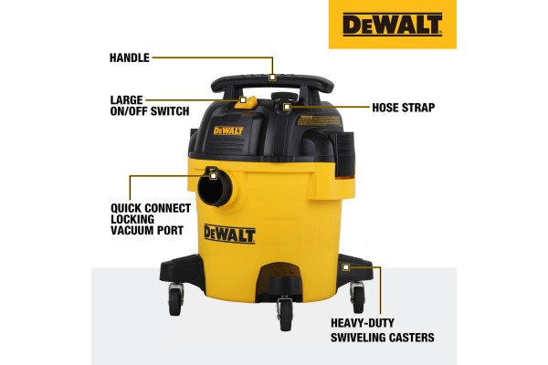 Пилосос мережевий DeWALT DXV20P