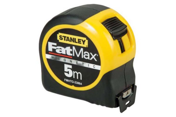 Рулетка вимірювальна FatMax Blade Armor довжиною 5 м, шириною 32 мм, магнітна STANLEY FMHT0-33864