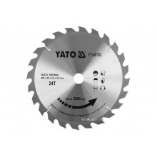 Диск пиляльний по дереву YATO 305 x 30 x 3.2 x 2.2 мм 24 зубці R.P.M до 5000 1/хв