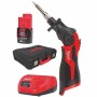 Акумуляторний паяльник MILWAUKEE M12 SI-201C 4933459761 (+1 акумулятори, зарядний пристрій, кейс)