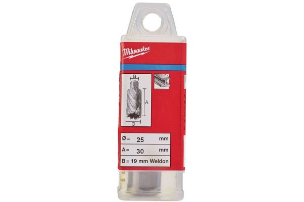 Кільцева фреза Milwaukee HSS (WELDON) Ø25x30 мм (4932343281)