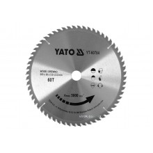 Диск пиляльний по дереву YATO 305 x 30 x 3.2 x 2.2 мм 60 зубців R.P.M до 5000 1/хв
