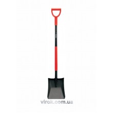 Лопата совкова з металевою ручкою YATO 23.5 x 32 x 120 см