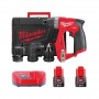 Дриль-шурупокрут акумуляторний MILWAUKEE, M12 FDDXKIT-202X, 34 Нм (+ зар.пр., 2 акум. Х2Аг, 4 насад.