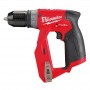 Дриль-шурупокрут акумуляторний MILWAUKEE, M12 FDDXKIT-202X, 34 Нм (+ зар.пр., 2 акум. Х2Аг, 4 насад.