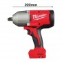 Гайкокрут акумуляторний 1/2\" MILWAUKEE, M18 BLHIWF12-0X, 1627Нм, (HD кейс)