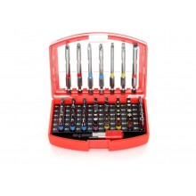 Набір біт з 56 предметів TORX, 1/4 - 25мм, 75мм TAGRED TA1206