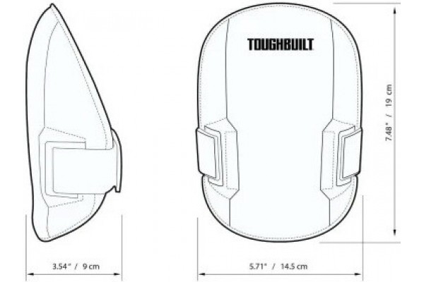 Наколінники TOUGHBUILT TB-KP-1