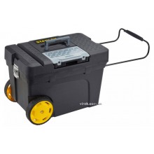 Ящик для інструментів на колесах пластиковий STANLEY "Mobile Contractor Chest" 60 х 38 х 43 см