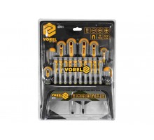 Набір викруток VOREL SL PH TORX Cr-V 18 шт