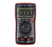 Мультиметр TRUE RMS електричних параметрів YATO з LCD-цифровим діапазоном 9999