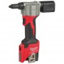 Заклепочник акумуляторний MILWAUKEE M12 BPRT-0, закл. 2,4-4,8мм (+4 накінеч.)