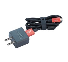 Зарядний пристрій Micro-USB MILWAUKEE, QUSB, 220В