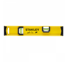 Рівень STANLEY "BASIC I-BEAM" : L= 30 см, 2 капсули