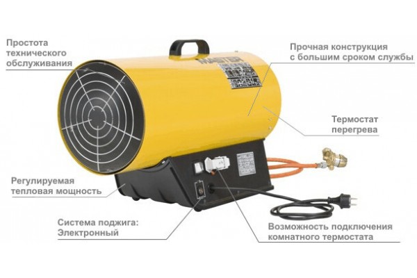 Газовий нагрівач повітря Master BLP 73 ET Газовий нагрівач повітря Master BLP 73 ET