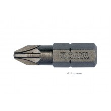 Насадка викруткова YATO "Pozidriv" PZ2 х 25 мм HEX 1/4" 10 шт