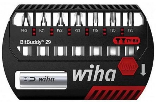 Набір біт Wiha BitBuddy 8 шт. (W42137)