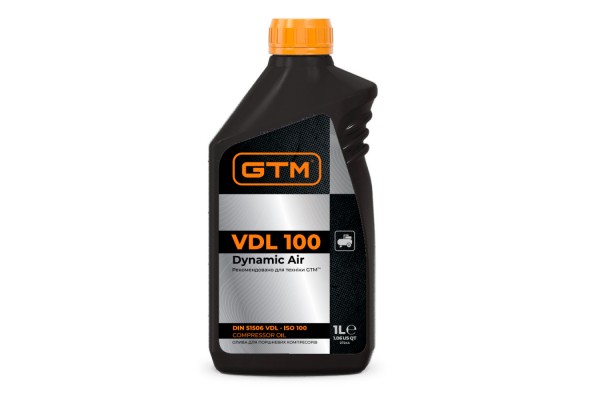 Олива компресорна GTM Dynamic Air VDL 100 (ISO 100) 1 л