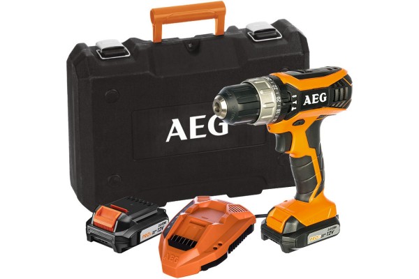 Дриль ударна акумуляторна AEG BSB12G3LI-202C AEG (4935451531)