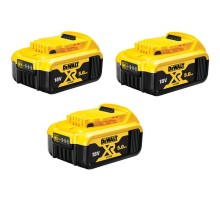 Набір акумуляторних батарей DeWALT DCB184P3