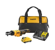 Гайкокрут кутовий - ключ-храповик акумуляторний безщітковий DeWALT DCF503D1