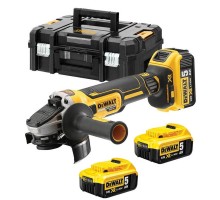 Шліфмашина кутова - болгарка акумуляторна безщіткова DeWALT DCG405P3