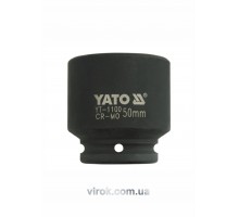 Головка торцева ударна шестигранна YATO 3/4" М50 х 72 мм