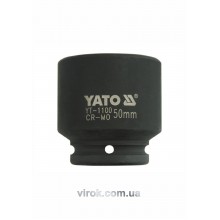 Головка торцева ударна шестигранна YATO 3/4" М50 х 72 мм