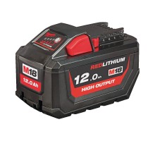 Аккумулятор Li-Ion HIGH OUTPUT MILWAUKEE, M18 HB12 (12Аг)