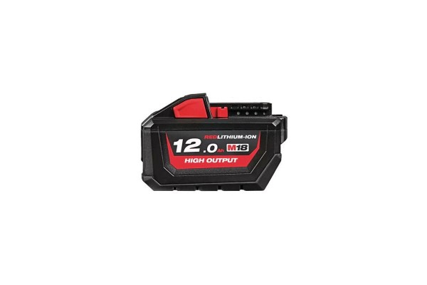 Аккумулятор Li-Ion HIGH OUTPUT MILWAUKEE, M18 HB12 (12Аг)