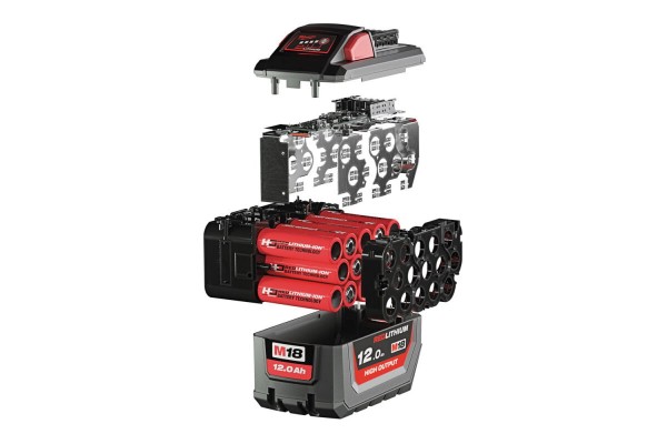 Аккумулятор Li-Ion HIGH OUTPUT MILWAUKEE, M18 HB12 (12Аг)