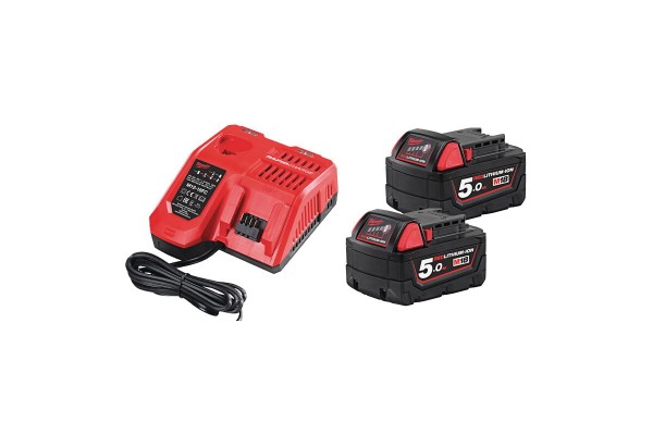 Акумулятор Li-Ion M18 NRG-502 (В5 2шт, з/у M12-18FC) +M12 B2 MILWAUKEE Акумулятор Li-Ion M18 NRG-502 (В5 2шт, з/у M12-18FC) +M12 B2 MILWAUKEE