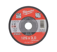 Диск відрізний по металу MILWAUKEE, SC 41/125х3 PRO+, 125мм