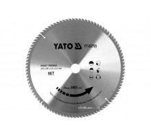 Диск пиляльний по дереву YATO 315 x 30 x 3.2 x 2.2 мм 96 зубців R.P.M до 4900 1/хв