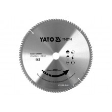Диск пиляльний по дереву YATO 315 x 30 x 3.2 x 2.2 мм 96 зубців R.P.M до 4900 1/хв
