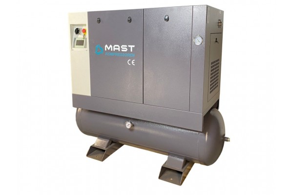 Гвинтовий компресор Mast LZN-10 COMBO inverter (Осушувач + ресивер 300 л)