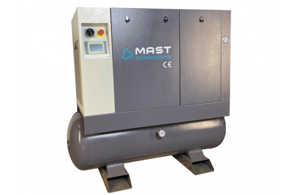 Гвинтовий компресор Mast LZN-10 COMBO inverter (Осушувач + ресивер 300 л)