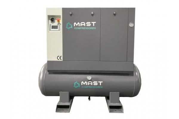 Гвинтовий компресор Mast LZN-10 COMBO inverter (Осушувач + ресивер 500 л)